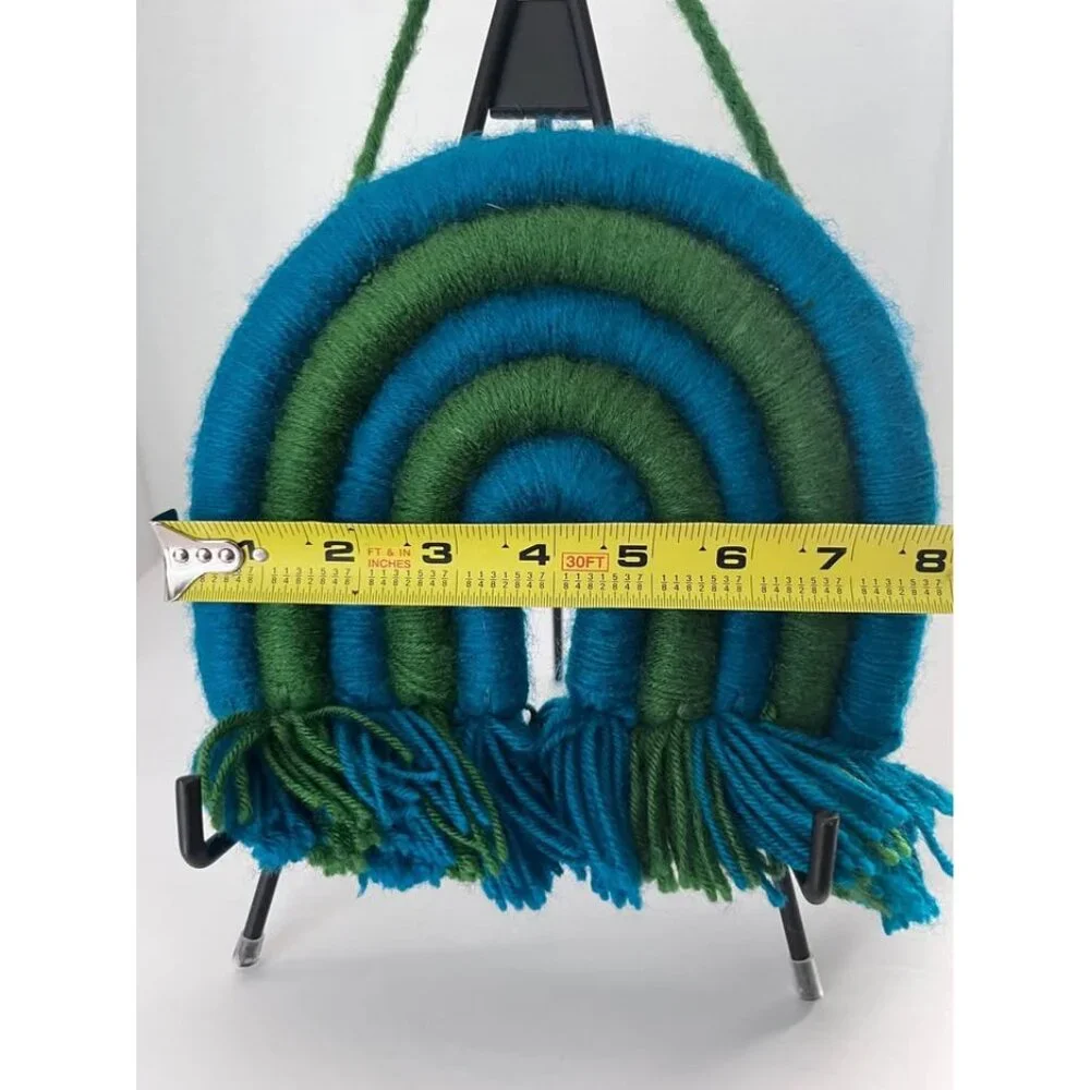 Opalhouse - Rainbow Acrylic Wall Hanging Art Green Blue